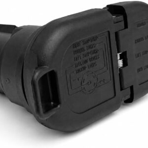 7 Way & 4 Flat Trailer Tow Hitch Wiring Plug Receptacle